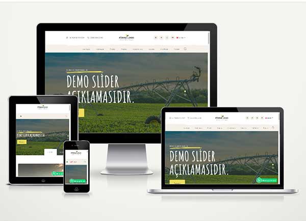 Hazır Kurumsal Web Sitesi V1