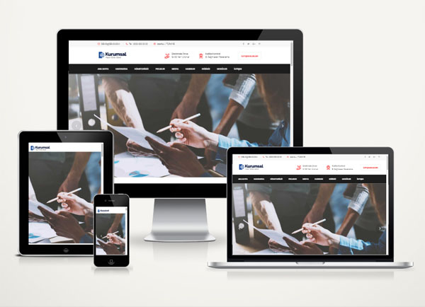 Kurumsal - Danışmanlık Hazır Web Sitesi V1