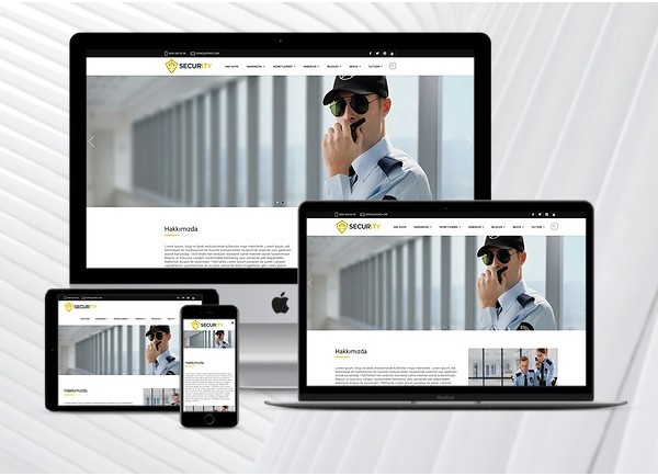 Güvenlik Firması Hazır Web Sitesi V1