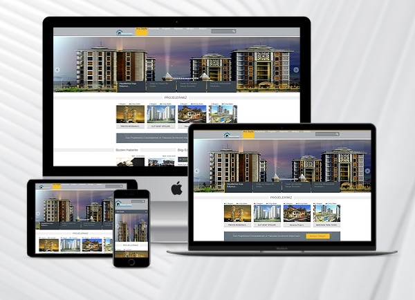 Hazır İnşaat Web Sitesi V9