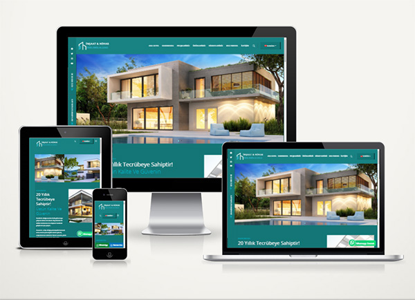Mimarlık - İnşaat Hazır Web Sitesi V6