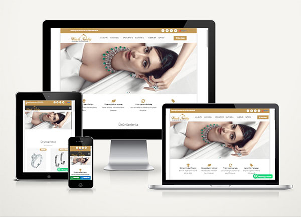 Kuyumcu - Mücevherat Hazır Web Sitesi