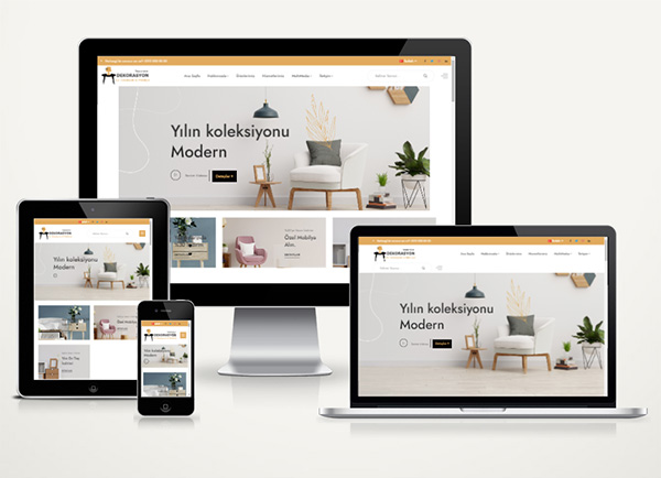 Dekorasyon - Mimarlık Hazır Web Sitesi V4